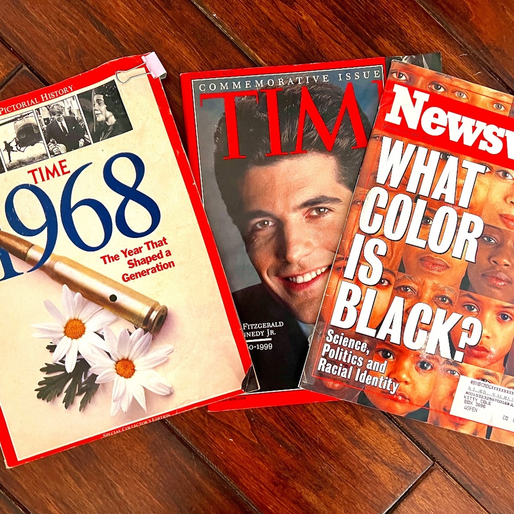 Rare collection of Three of the most iconic Magazine Covers